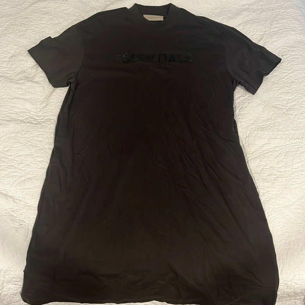 Essentials oversized tee shirt dress